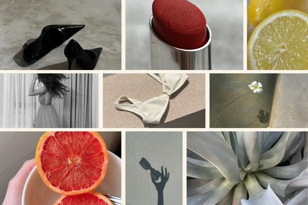 Moodboard Makeup Artist für die Makrenstrategie