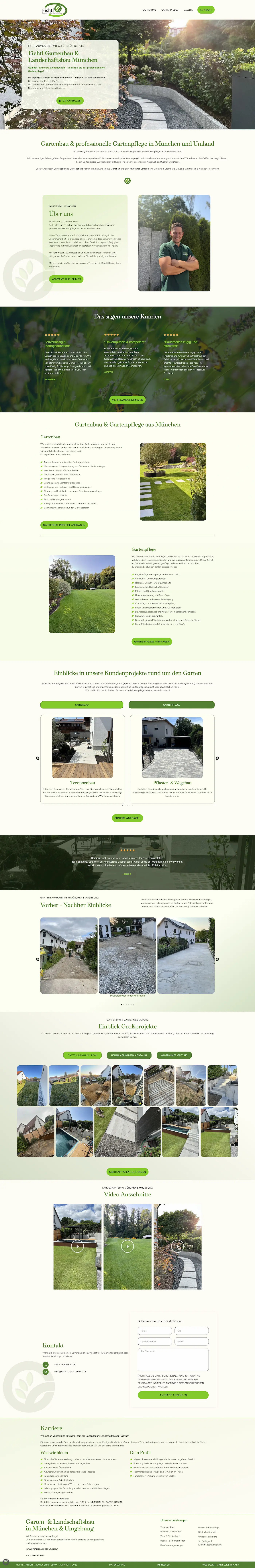 Modernes Webdesign