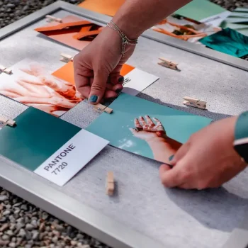 Brand Design für Selbstständige mit Moodboard